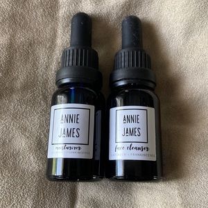Brand New Annie James Facial Cleanser and Moisturizer